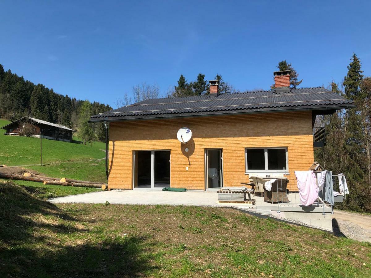 Ferienhaus Am Waldrand Von Egg Bregenzer Wald Dış mekan fotoğraf
