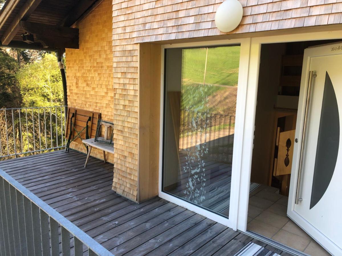 Ferienhaus Am Waldrand Von Egg Bregenzer Wald Dış mekan fotoğraf