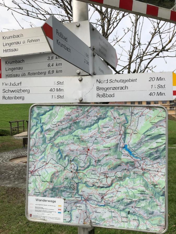 Ferienhaus Am Waldrand Von Egg Bregenzer Wald Dış mekan fotoğraf